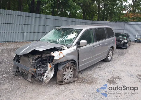 2016 Chrysler Town & Country Touring из США, поврежденный, VIN 2C4RC1BG1GR298427